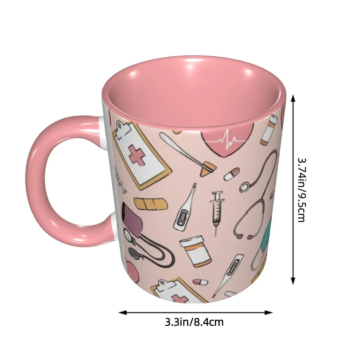 Pink Nurse Coffee Mug