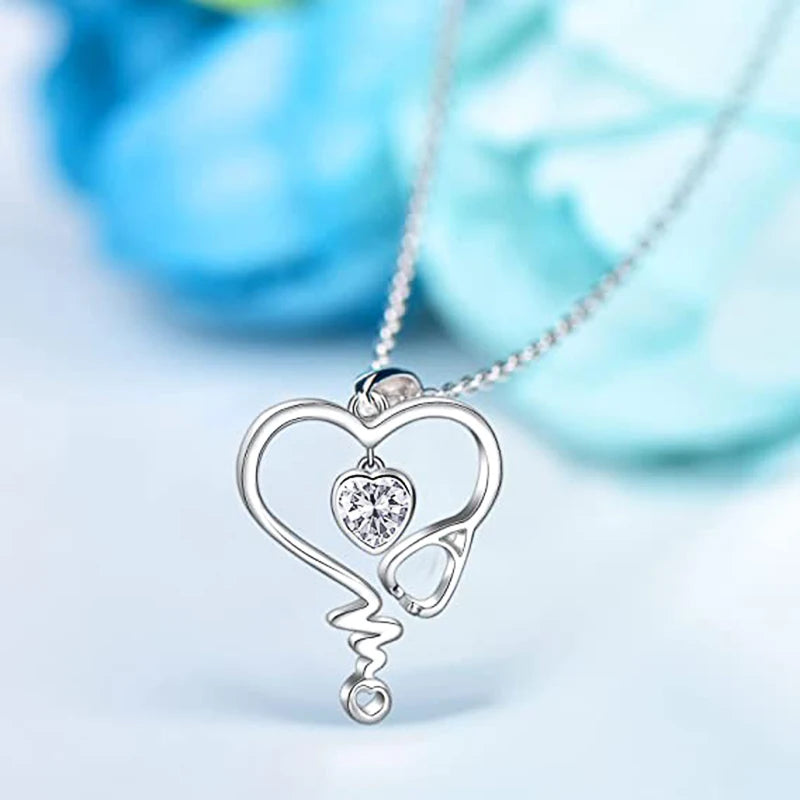 Irregular Heart Necklace