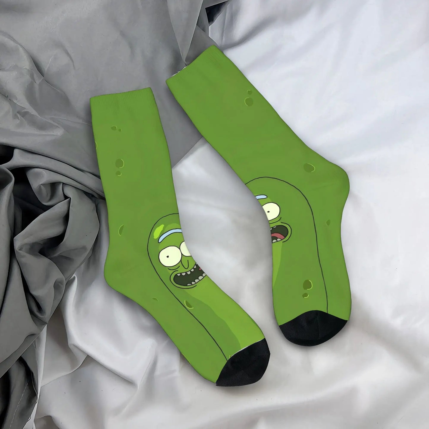 Cucumber Print Novelty Socks