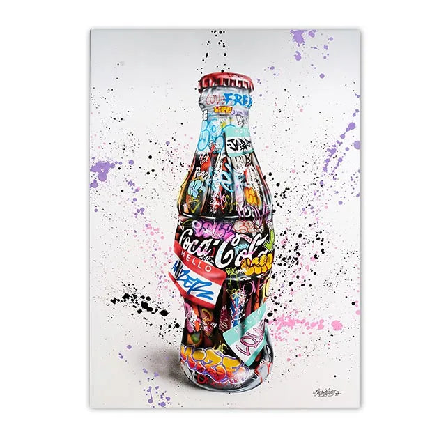 Pop Graffiti Canvas Print
