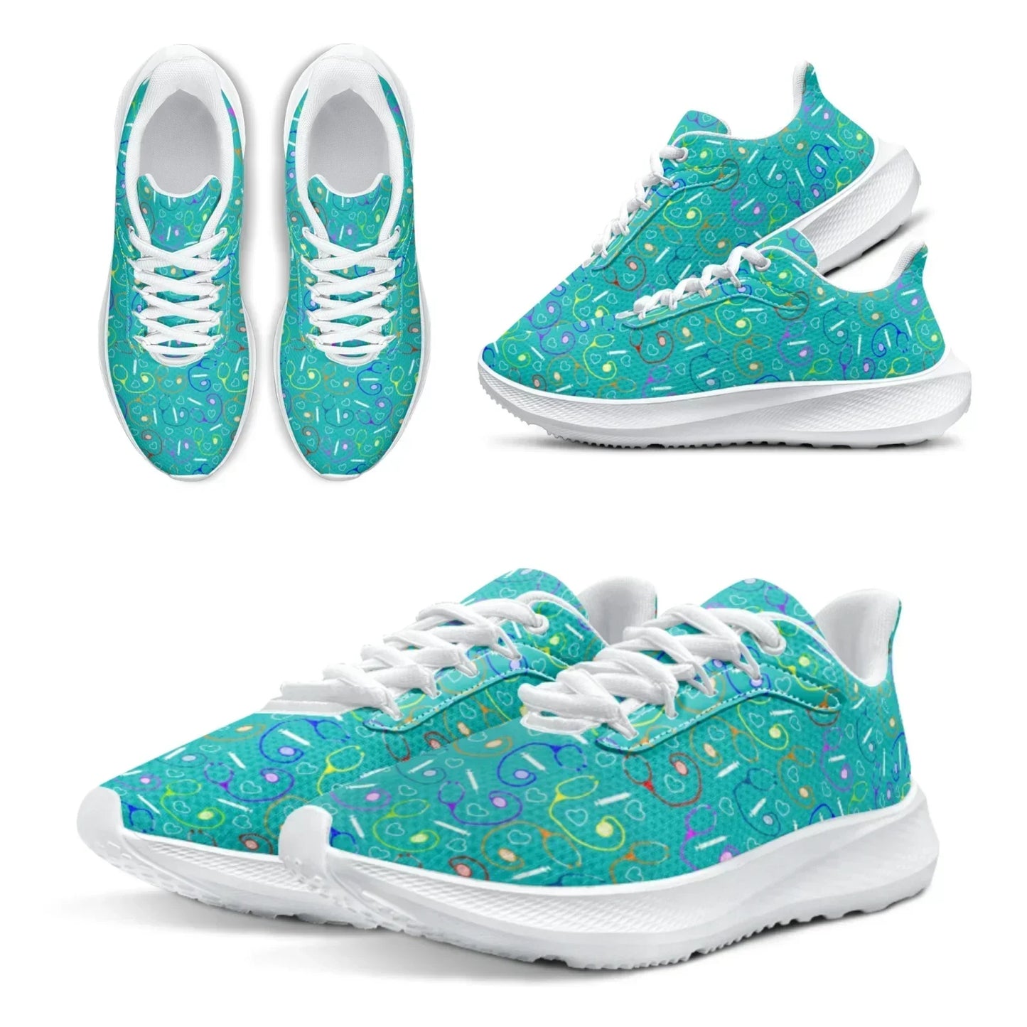 Medical Print Running Shoes