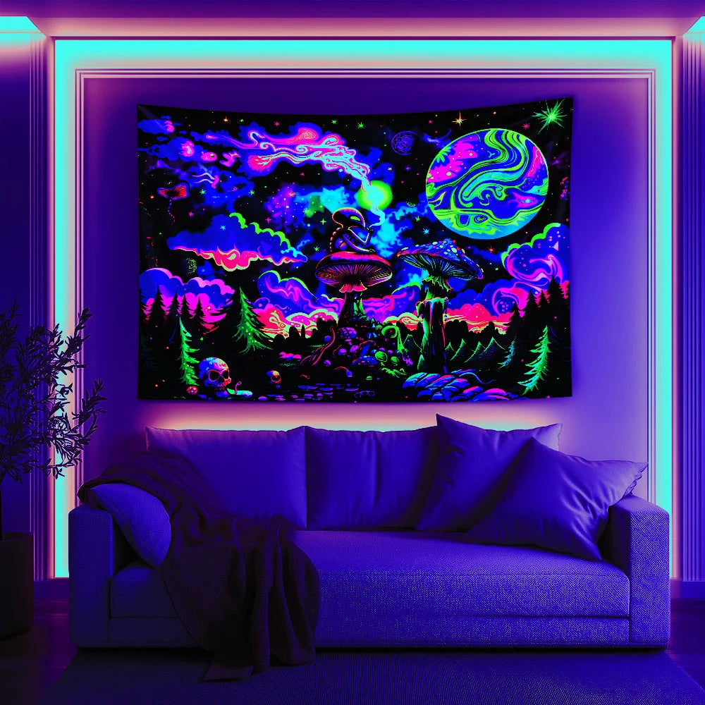 Enchanted Forest Tapestry