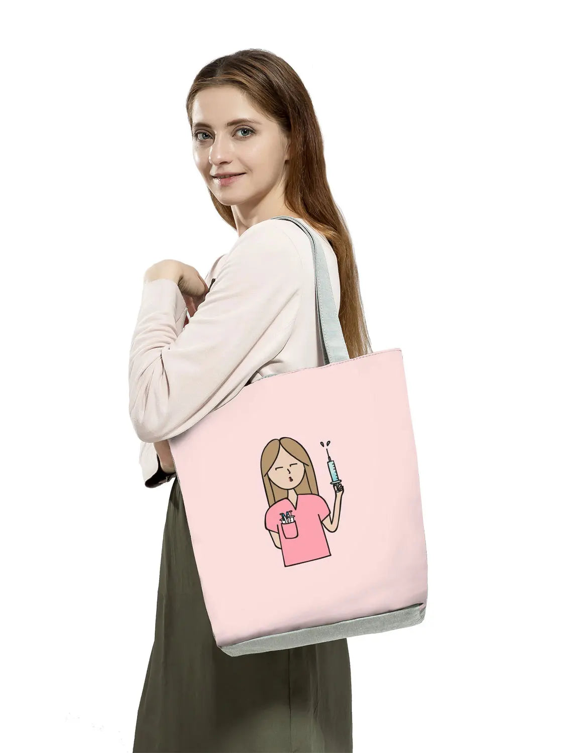 Foldable Nurse Shopping Bag
