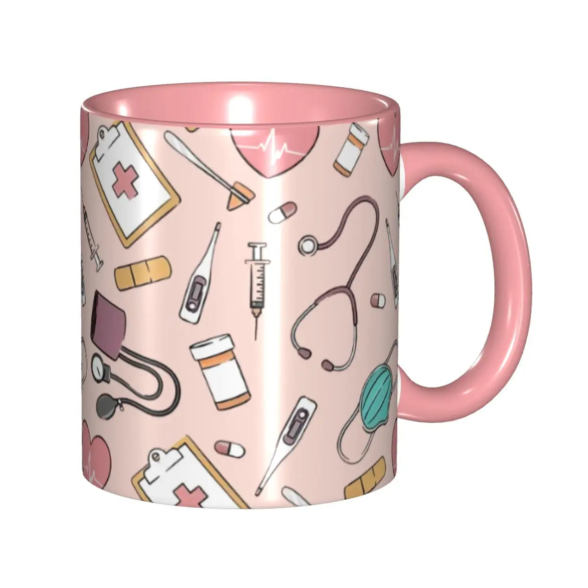 Pink Nurse Coffee Mug