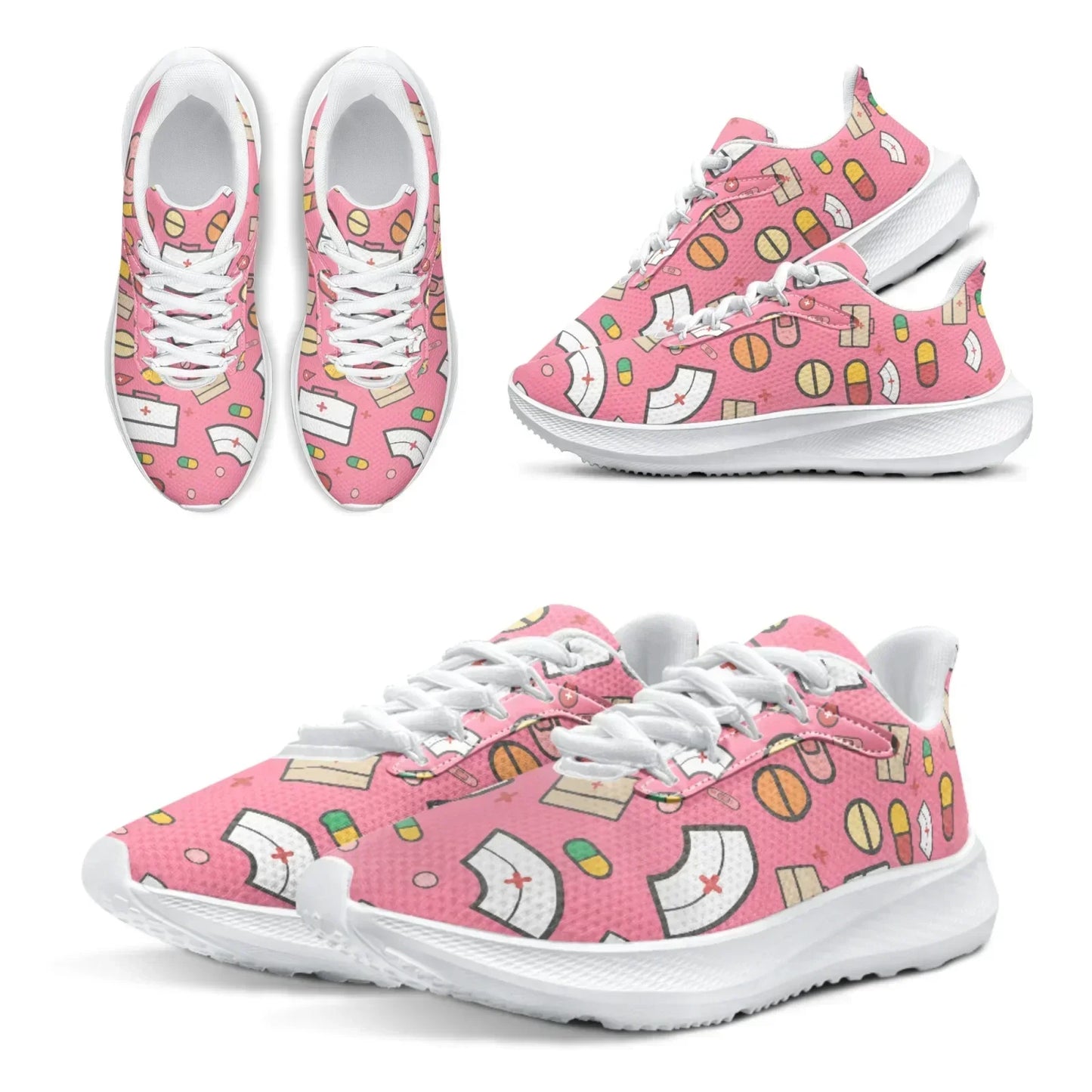 Medical Print Running Shoes