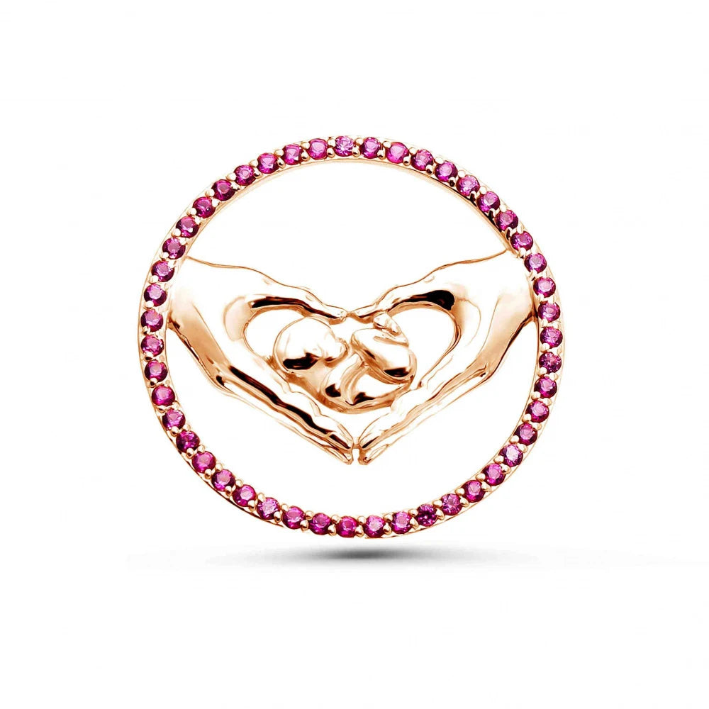Newborn Obstetrics Brooch Pin