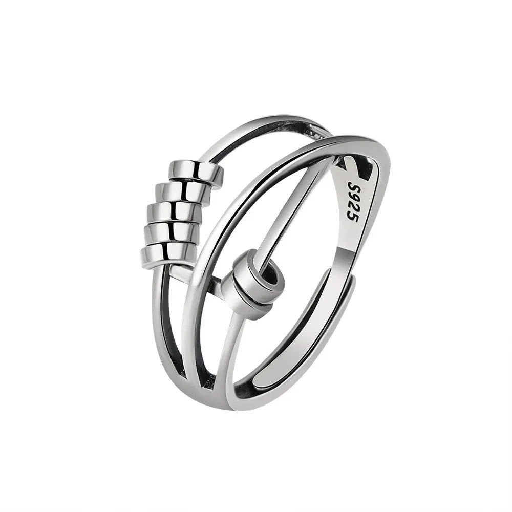 Anti-Stress Spinning Knuckle Ring