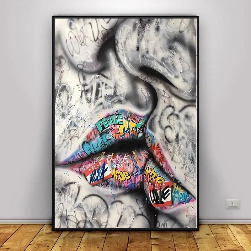 Pop Graffiti Canvas Print