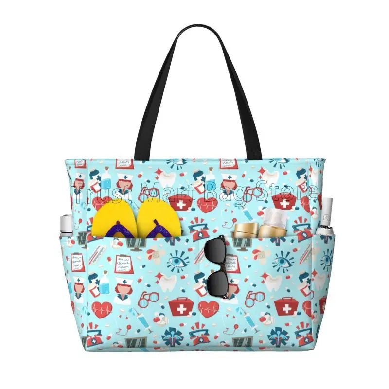 Extra Large Nurse Beach Tote