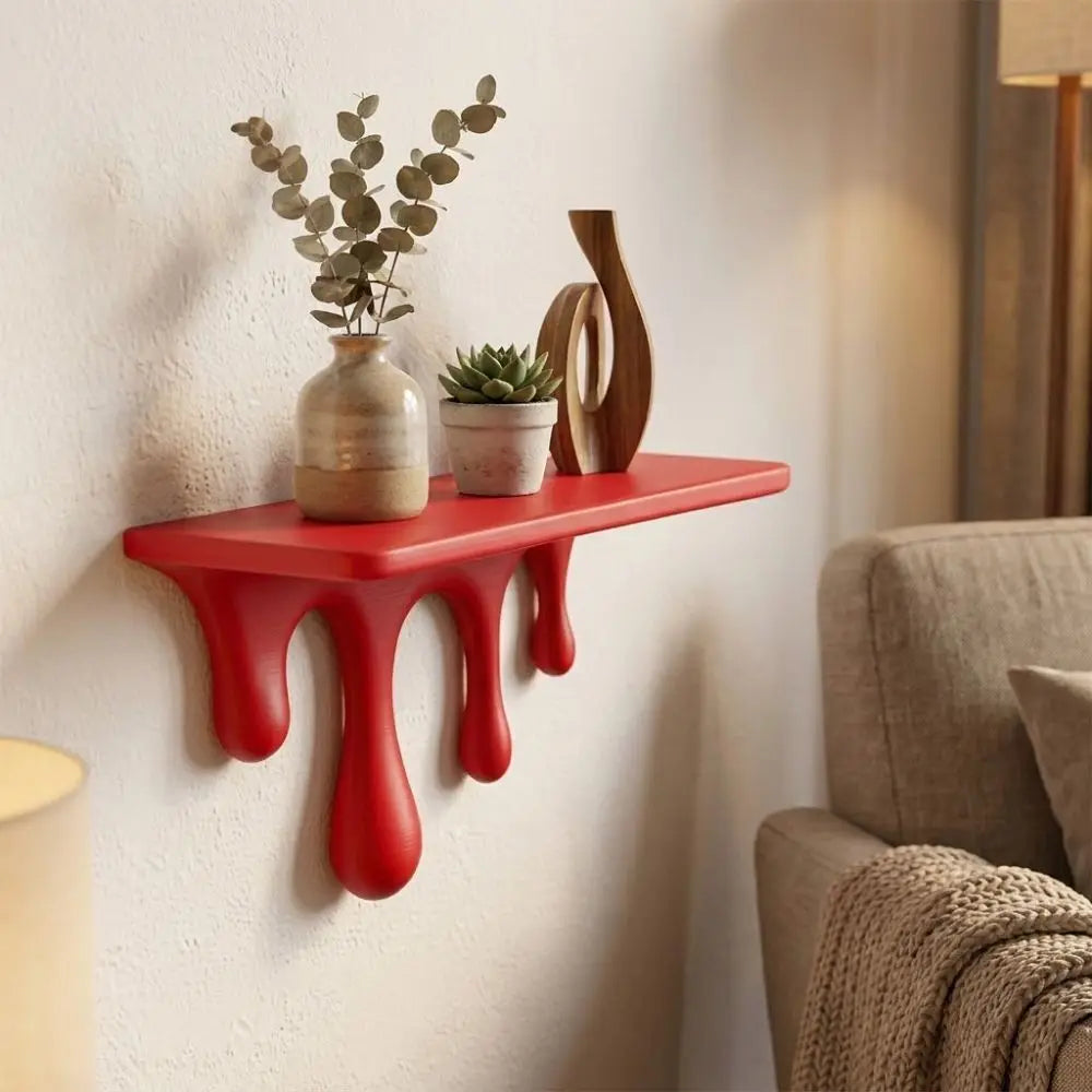 Melting Drip Wall Shelf