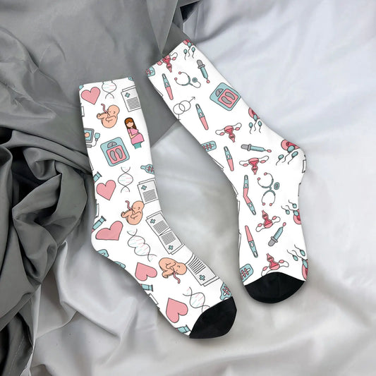 Medical Print Sports Socks