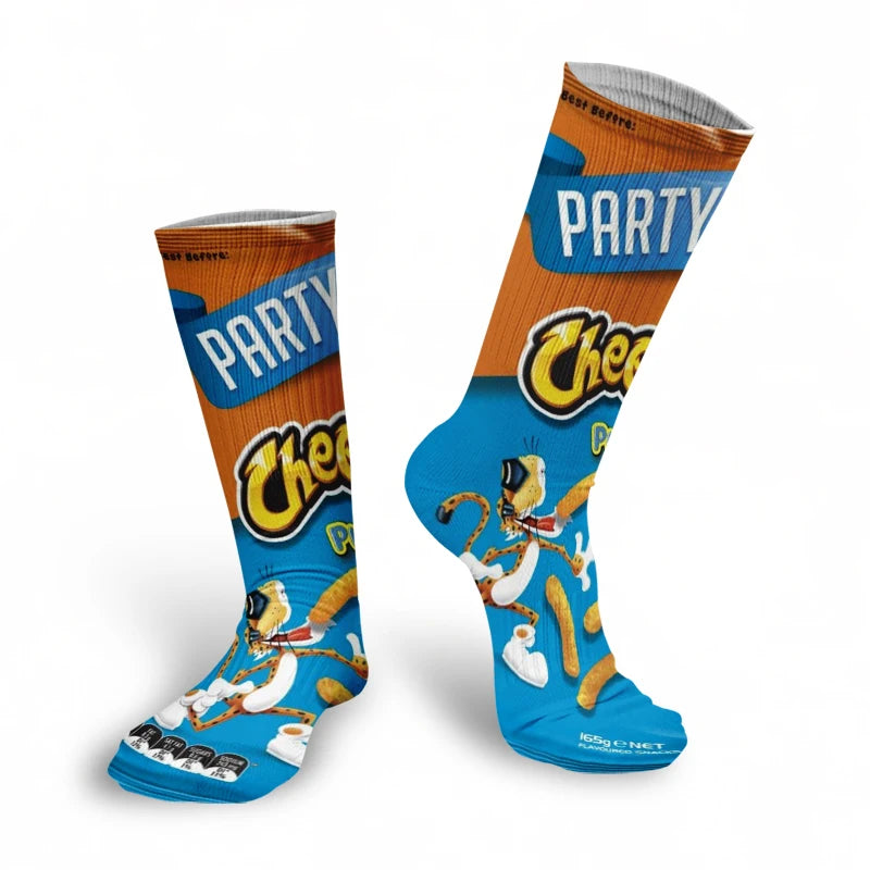 Potato Chip Print Socks