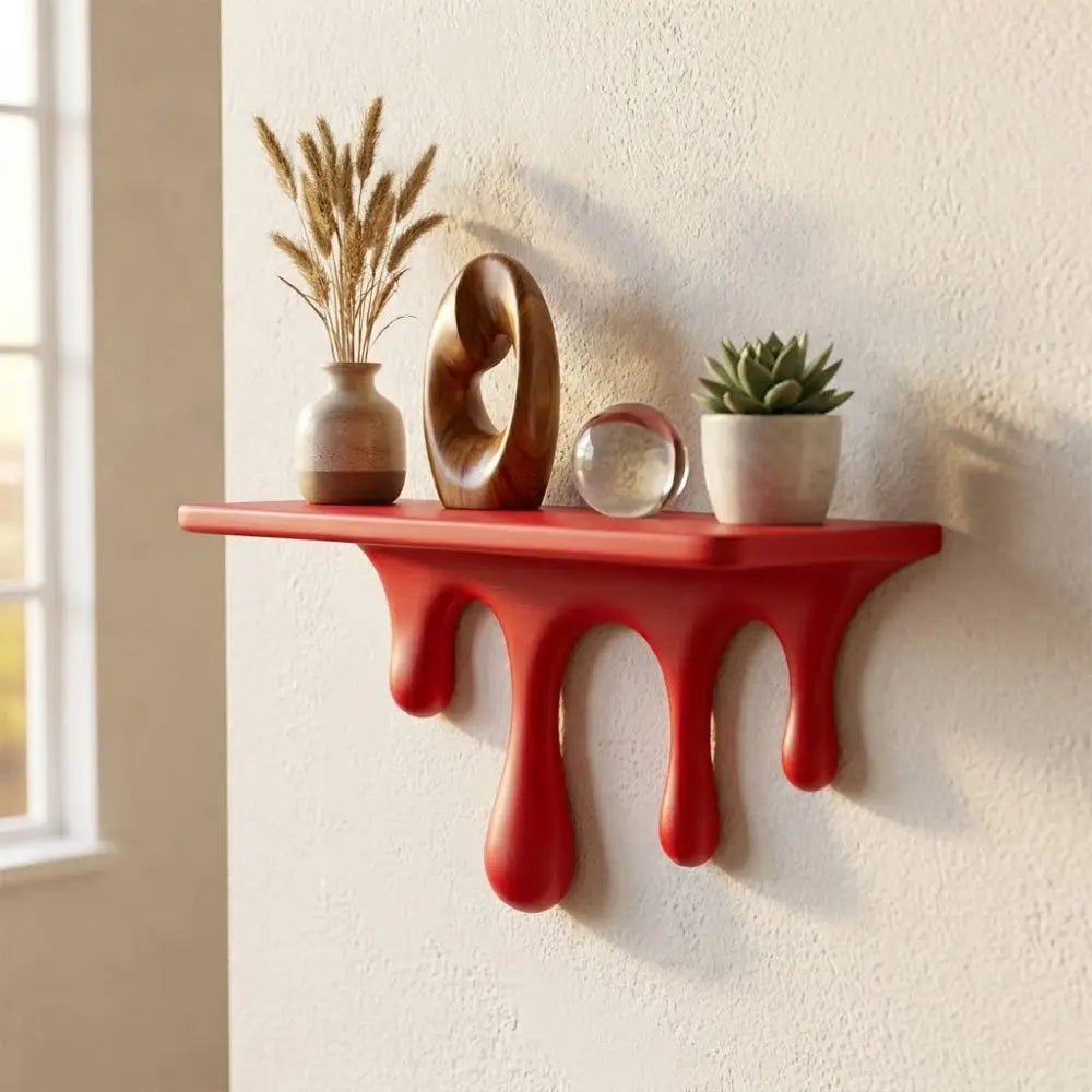 Melting Drip Wall Shelf