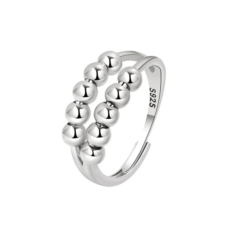 Anti-Stress Spinning Knuckle Ring