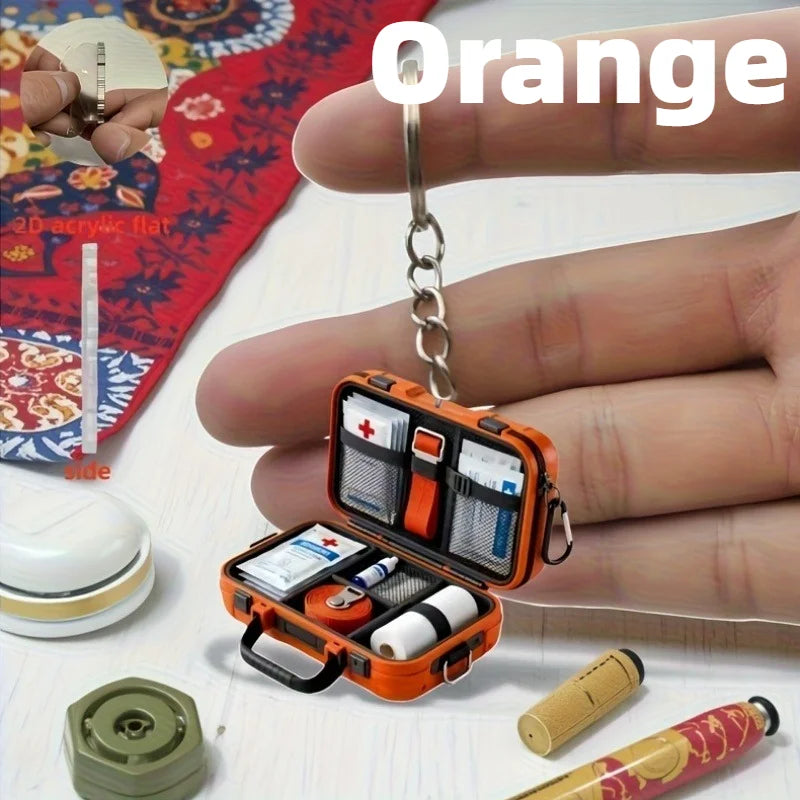 First Aid Kit Keychain