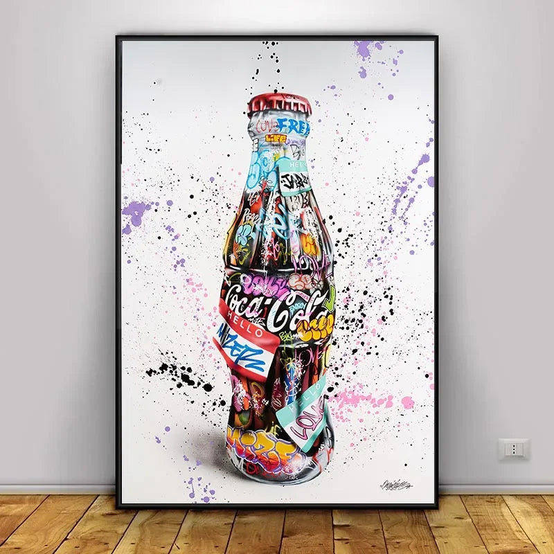 Pop Graffiti Canvas Print