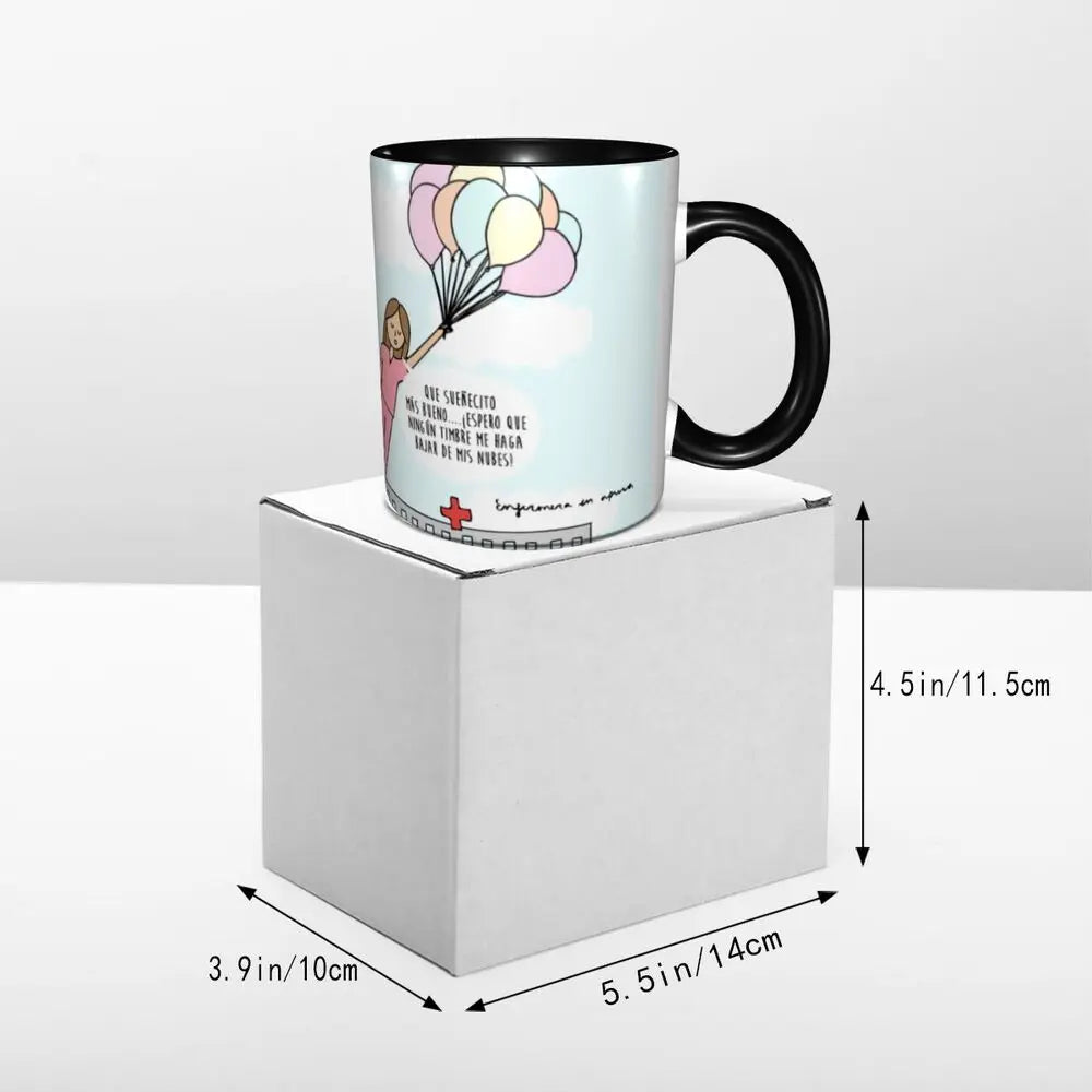 Pink Nurse Coffee Mug