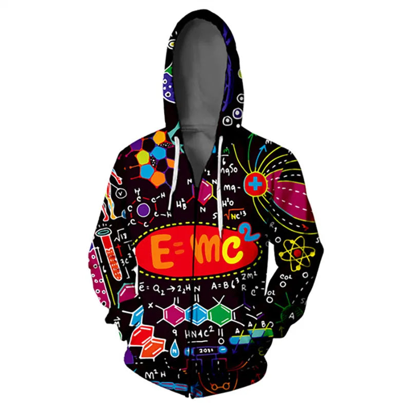 Science Formula Zip Hoodie