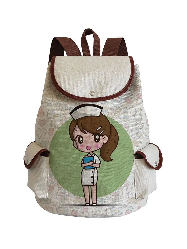 Nurse Print Laptop Backpack