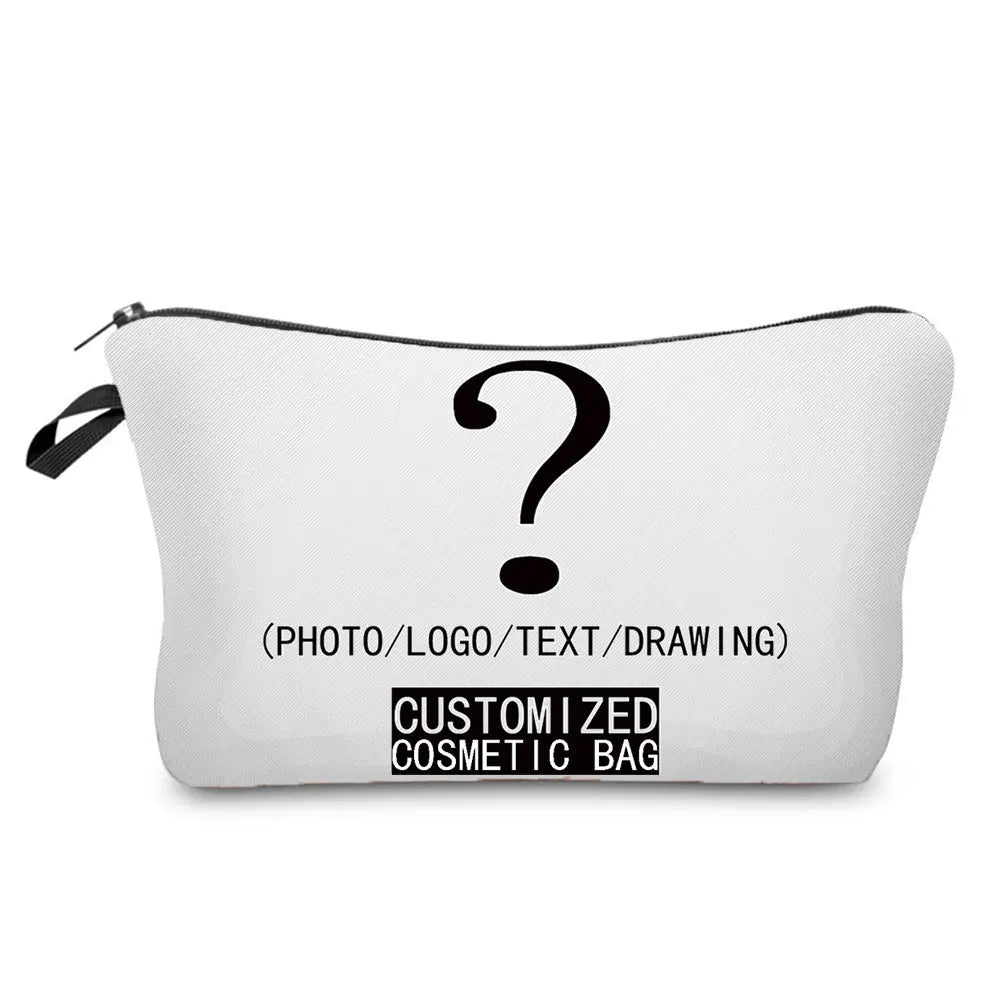 ECG Print Cosmetic Bag