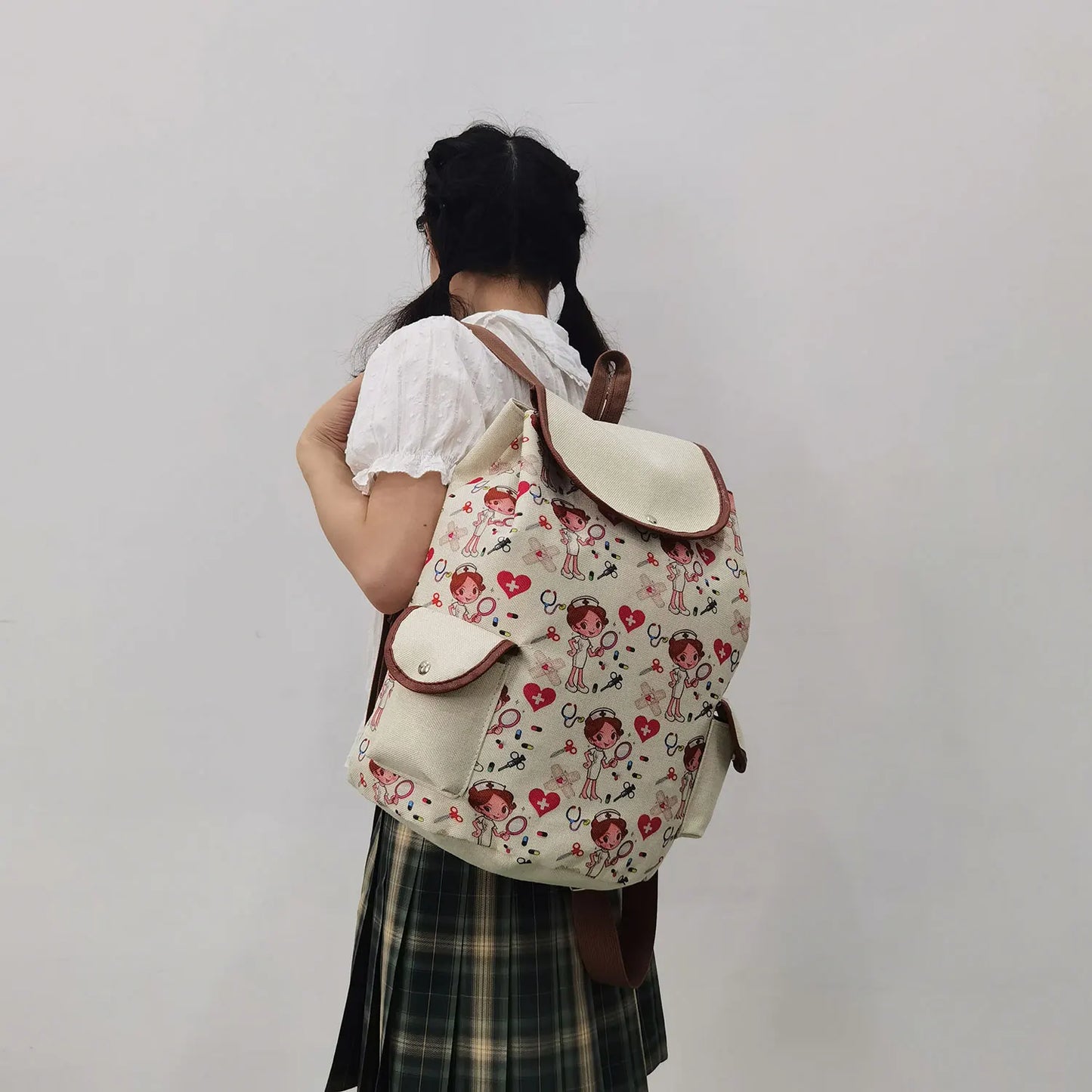Nurse Print Laptop Backpack