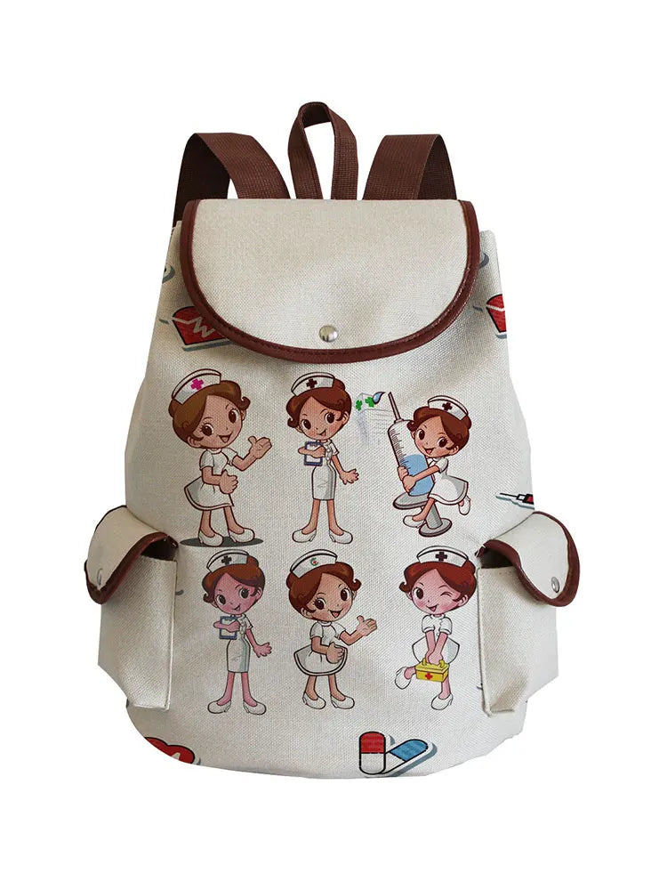 Nurse Print Laptop Backpack