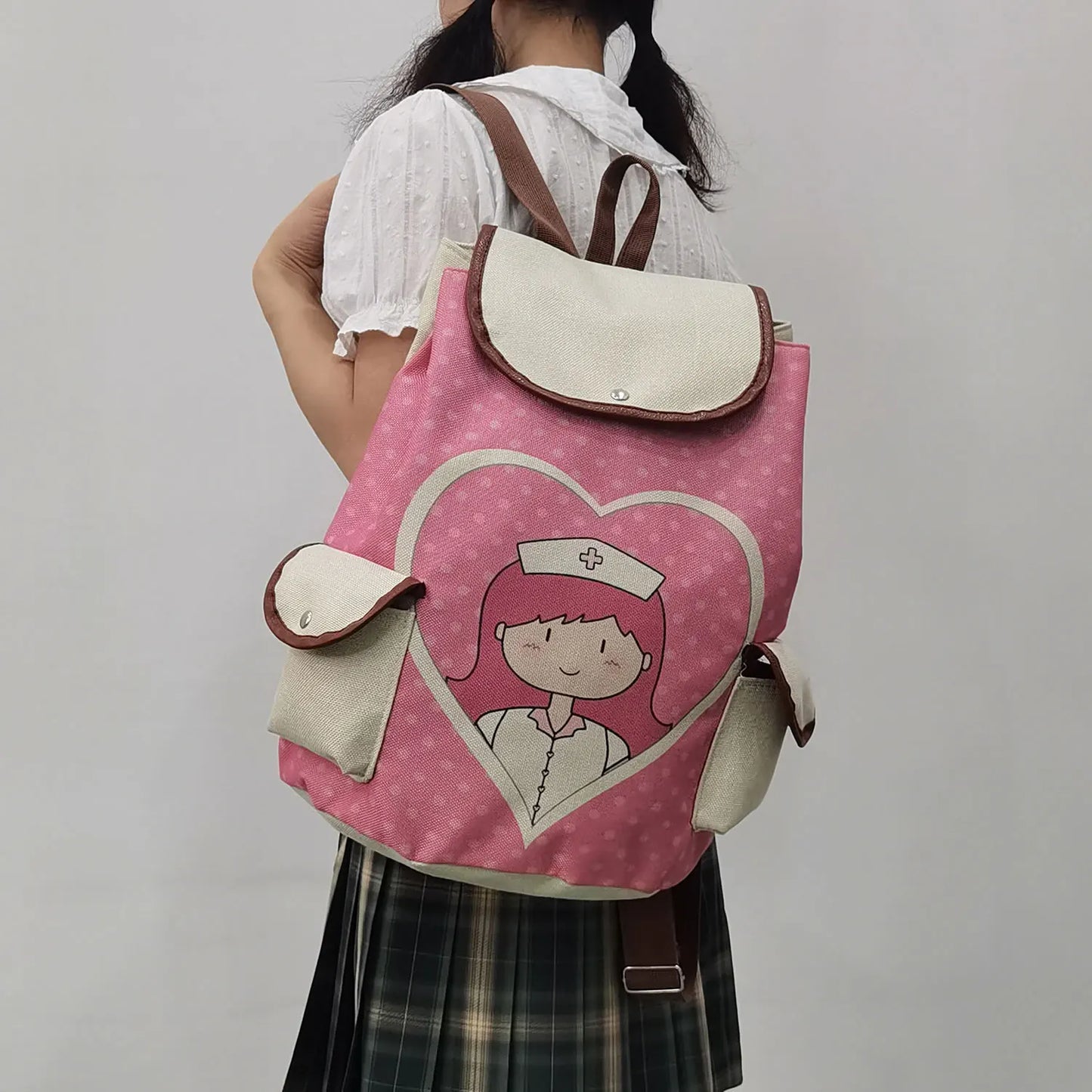 Nurse Print Laptop Backpack