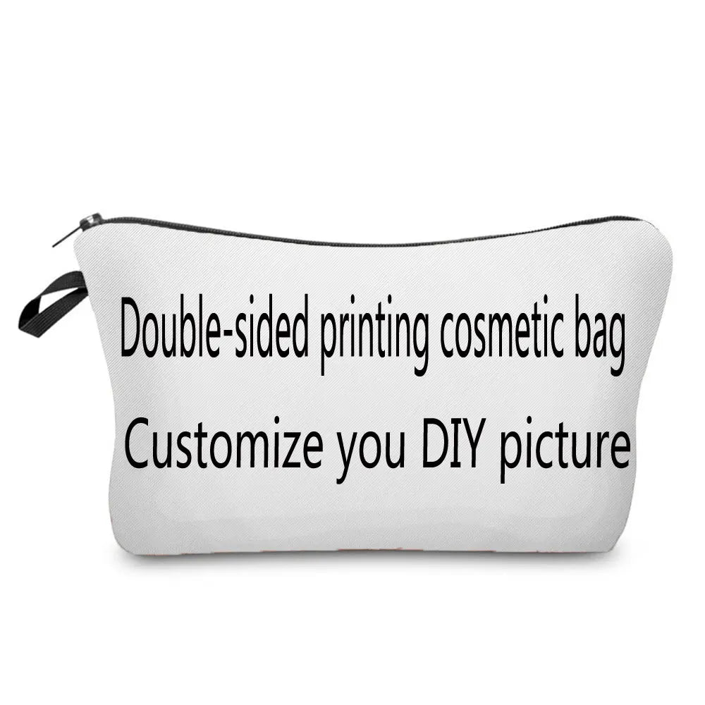 ECG Print Cosmetic Bag