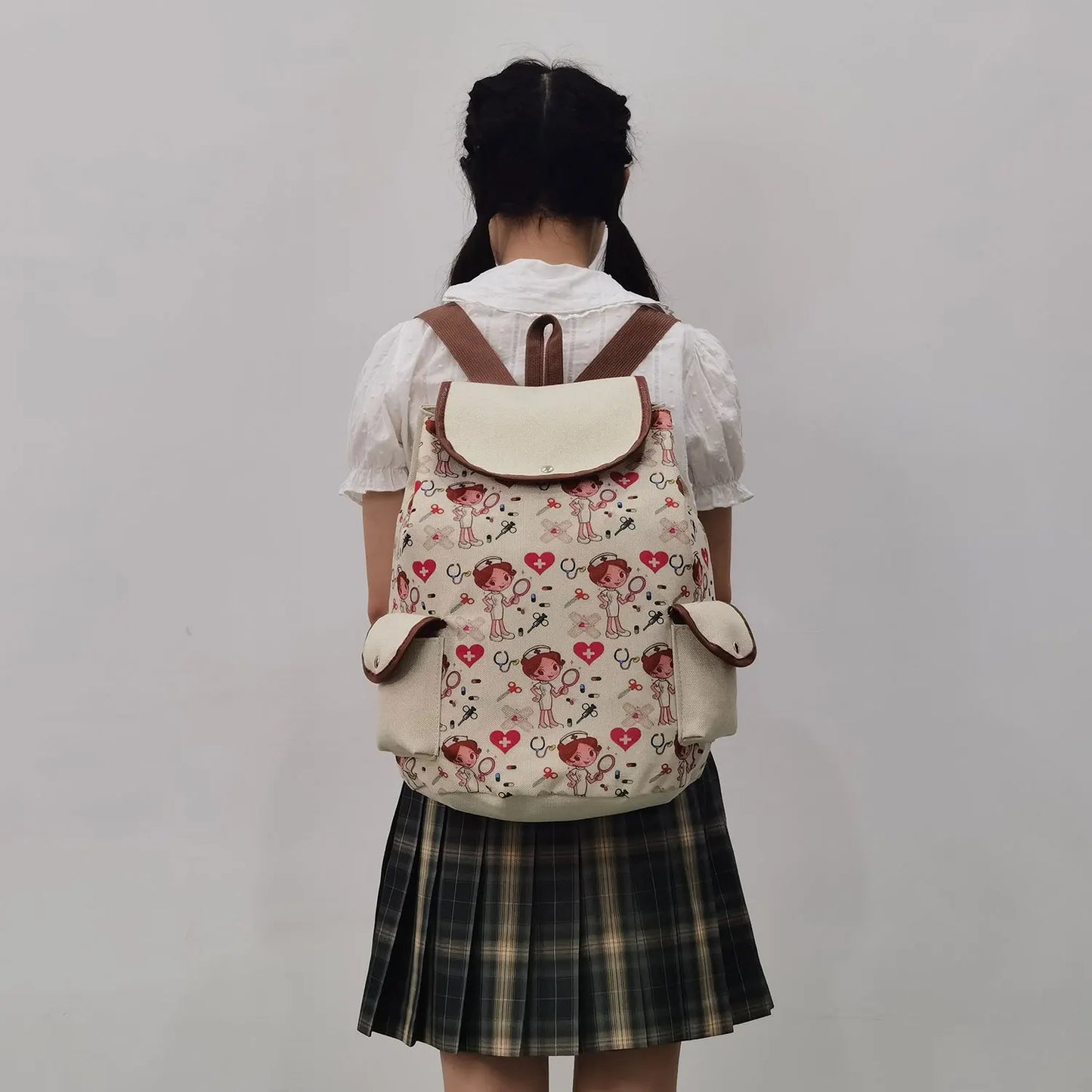 Nurse Print Laptop Backpack