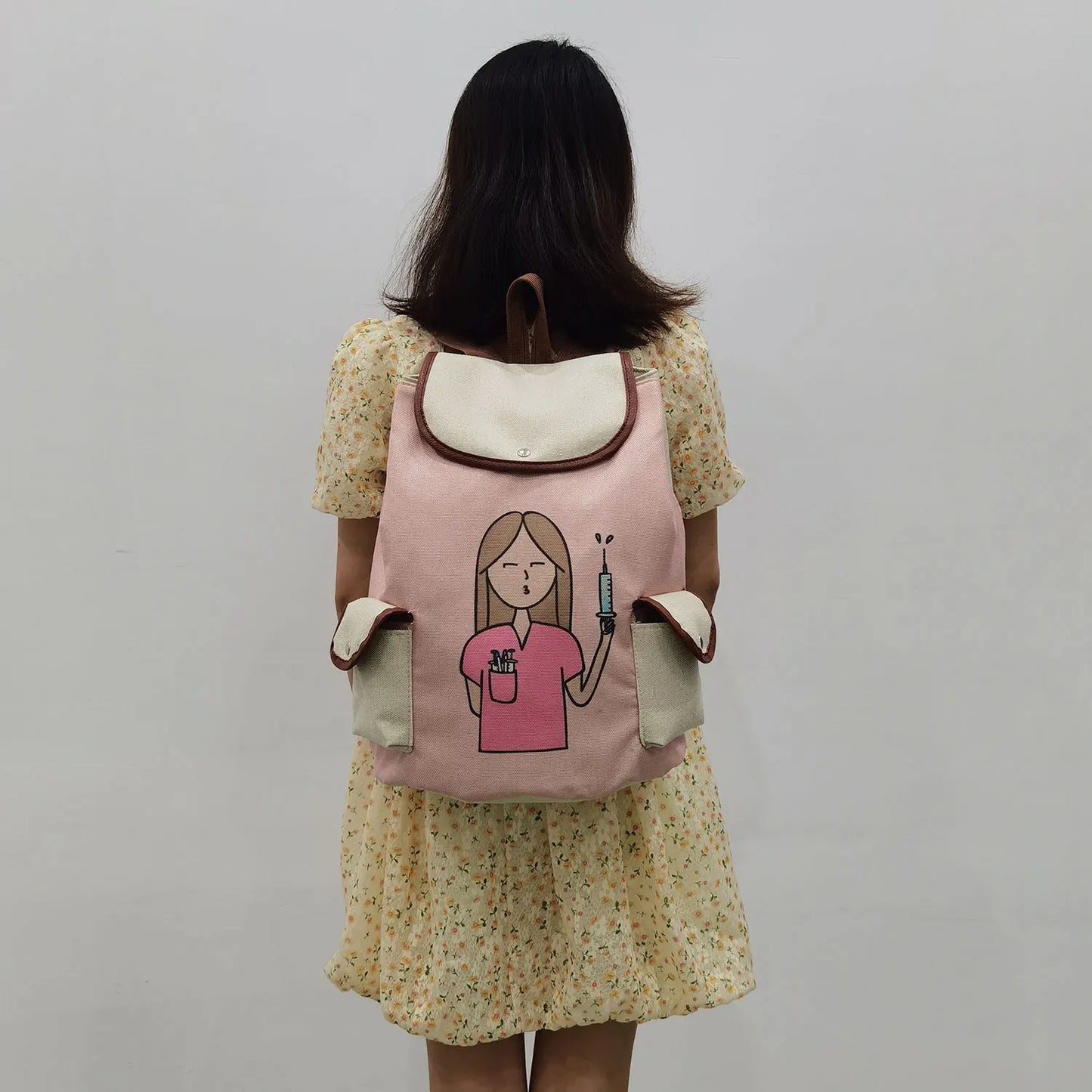 Nurse Print Laptop Backpack