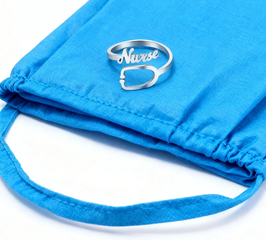 Adjustable Nurse Open Ring