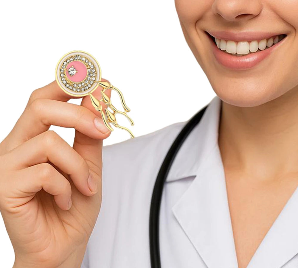 Obstetrics Medical Brooch Pin